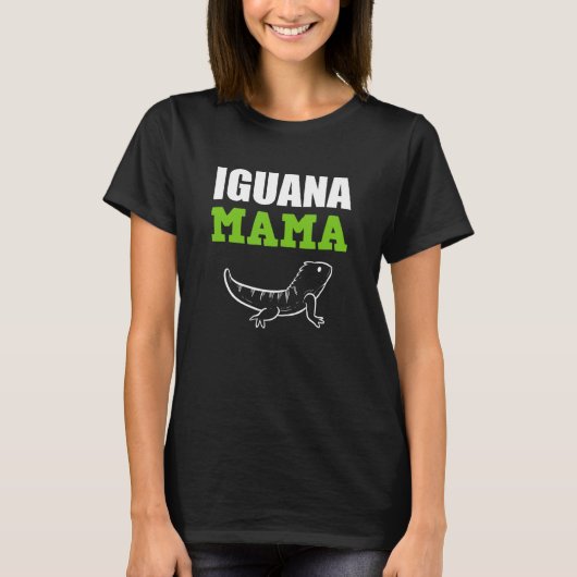 T-shirt Iguana Mama (Devant)