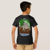 T-shirt Iguana on a rock (Dos entier)