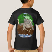 T-shirt Iguana on a rock (Dos)