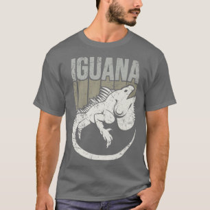 T-shirt Iguana reptile végétarien