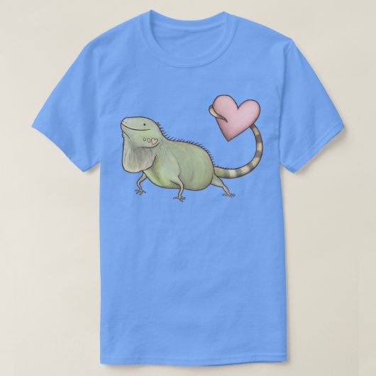 T-shirt Iguana Vous Aime 1 (Design devant)
