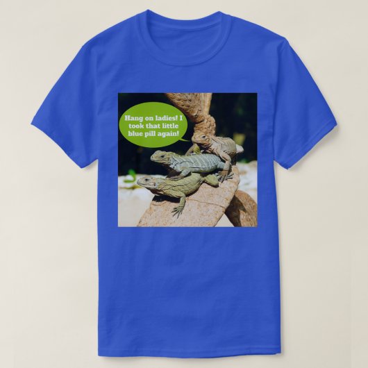 T-shirt Iguanas sur Viagra (Design devant)