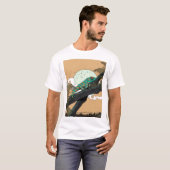 T-shirt Iguane dans la Jungle (Devant entier)