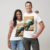 T-shirt Iguane dans la Jungle (Unisexe)