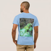 T-shirt iguane vert (Dos entier)