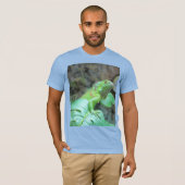 T-shirt iguane vert (Devant entier)