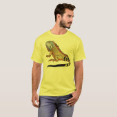 T-shirt iguane vert (Devant entier)