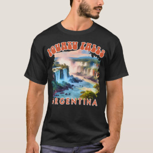 T-shirt Iguazu Chutes Voyage Voyage Argentine Iguazu Natio
