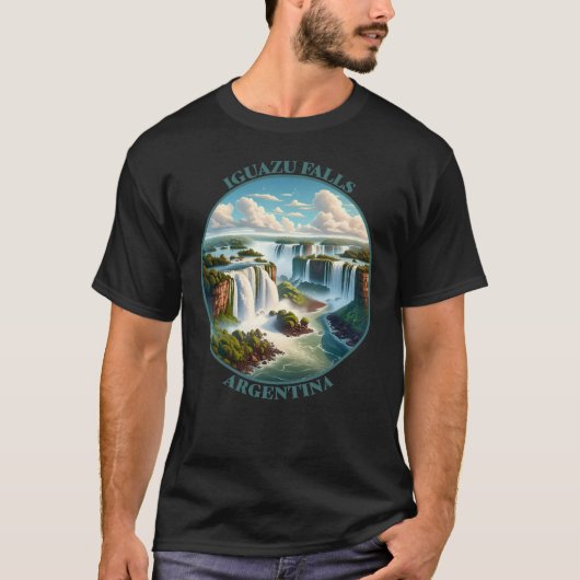 T-shirt Iguazu Falls Argentine (Devant)
