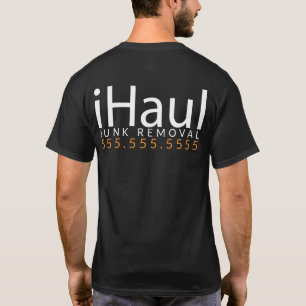 T-shirt iHaul. Transporteur de déchets. Promo de chemise