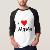 T-shirt Iheart Alaska (Devant)