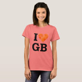 T-shirt IheartGB ! (Devant entier)