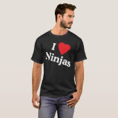 T-shirt iheartninjas (Devant entier)