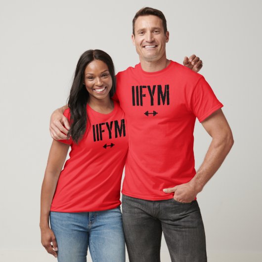 T-shirt IIFYM - s'il adapte vos macros (Unisexe)