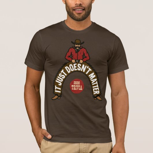 T-shirt IJDM Cowboy Chemise Rouge (Devant)