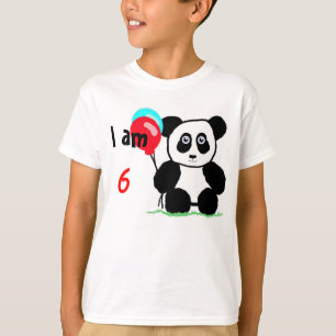 T-shirt Ik ben 6 verjaardag