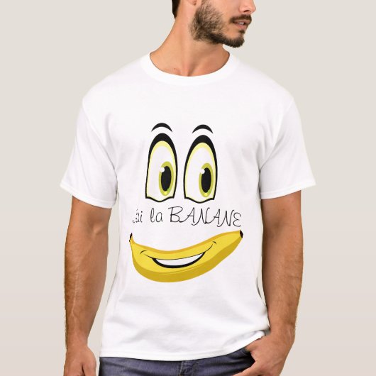 T-shirt Ik heb BANANE. (Voorkant)