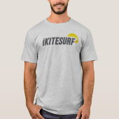 T-shirt iK Hommes Grey "Running" Chemise LS (Devant)