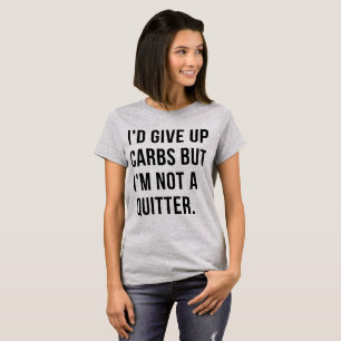 T-Shirt ik zou de krabben opgeven