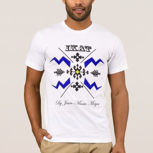 t-shirt IKAT by Jean-Marie Moyer (Devant)