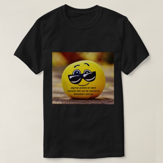 T-shirt ikke normal (Design devant)