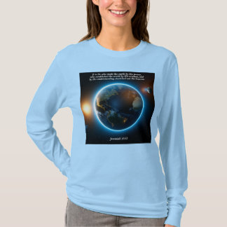 T-shirt Il a fait la Terre : Dieu et Verse de création