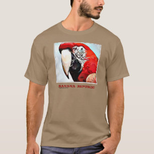 T-shirt Il a labouré rouge