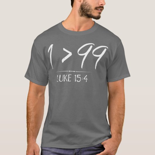 T-shirt Il A Quitté Les 99 Pour Me Secourir Christian Luke (Devant)