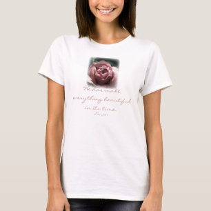 T-shirt Il a rendu tout beau dans son temps