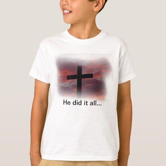 T-shirt Il a tout fait... (Devant)