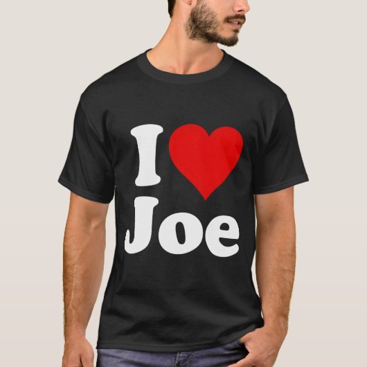 T-shirt Il aime Joe Joseph (Devant)