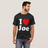 T-shirt Il aime Joe Joseph (Devant entier)