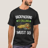 T-shirt Il Appelle Backpacker Backpacker Backpacker (Devant)