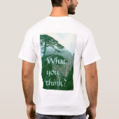 T-shirt il dépend (Dos)