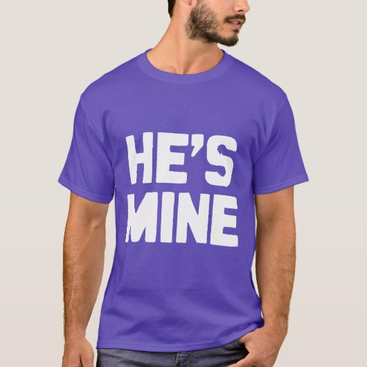 T-SHIRT IL EST À MOI (Devant)