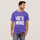 T-SHIRT IL EST À MOI (Devant entier)