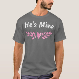 T-shirt Il est à moi Drôle Mariée Humour Femme à marier Ma