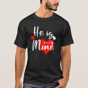 T-shirt Il est à moi Homme Elle est à moi Couple assorti V