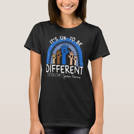 T-shirt Il est acceptable d'être différent CRI DU CONVERSA (Devant)