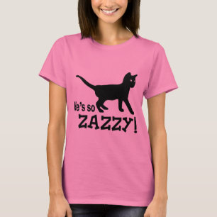 T-shirt Il est ainsi Zazzy - amoureux des chats