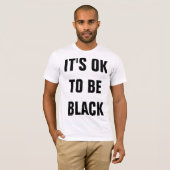 T-SHIRT IL EST BLANC D'ÊTRE BLANC (Devant entier)