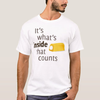 T-shirt Il est ce qui est l'intérieur qui compte