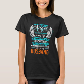 T-shirt Il Est Chaque Beat De Mon Coeur L'Ange Au-Dessus D