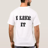 T-shirt IL est CORRECT DE REGARDER FIXEMENT (Dos)
