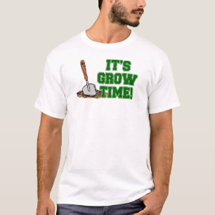 T-shirt Il est élèvent le temps
