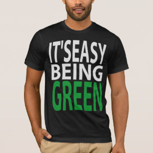 T-shirt IL est ÊTRE FACILE VERT