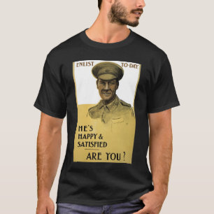 T-shirt Il est heureux et satisfaisants, êtes-vous ?