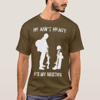 T-shirt Il est lourd il a mon frère 6