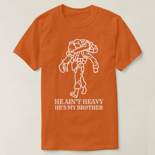 T-shirt Il est lourd, mon frère 11 (Design devant)