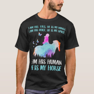 T-shirt Il Est Mon Cheval Un Grand Cadeau Pour La Littérat